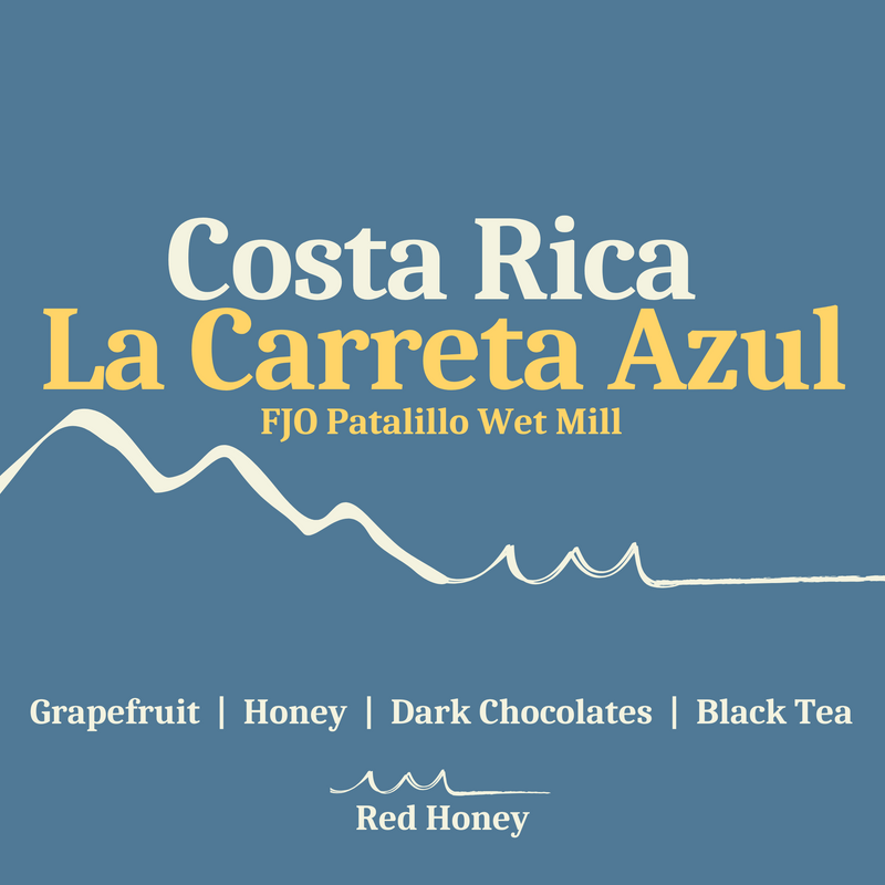 Costa Rica La Carreta Azul, Red Honey