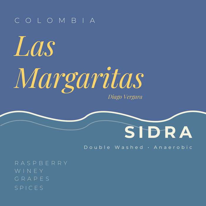 Colombia Las Margaritas, Double Washed 80h Anaerobic Sidra